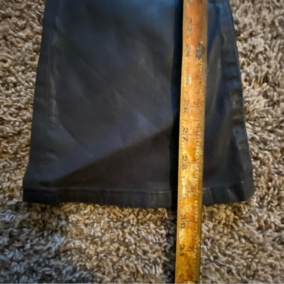 Hudson Blair High Rise Boot Cut Coated Jeans size 23 000 29.5 inseam ~ 9 rise - Picture 8 of 14